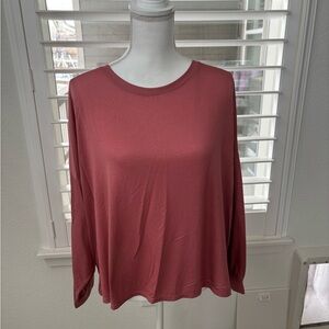 Old Navy Women's Mauve Long Sleeve Top